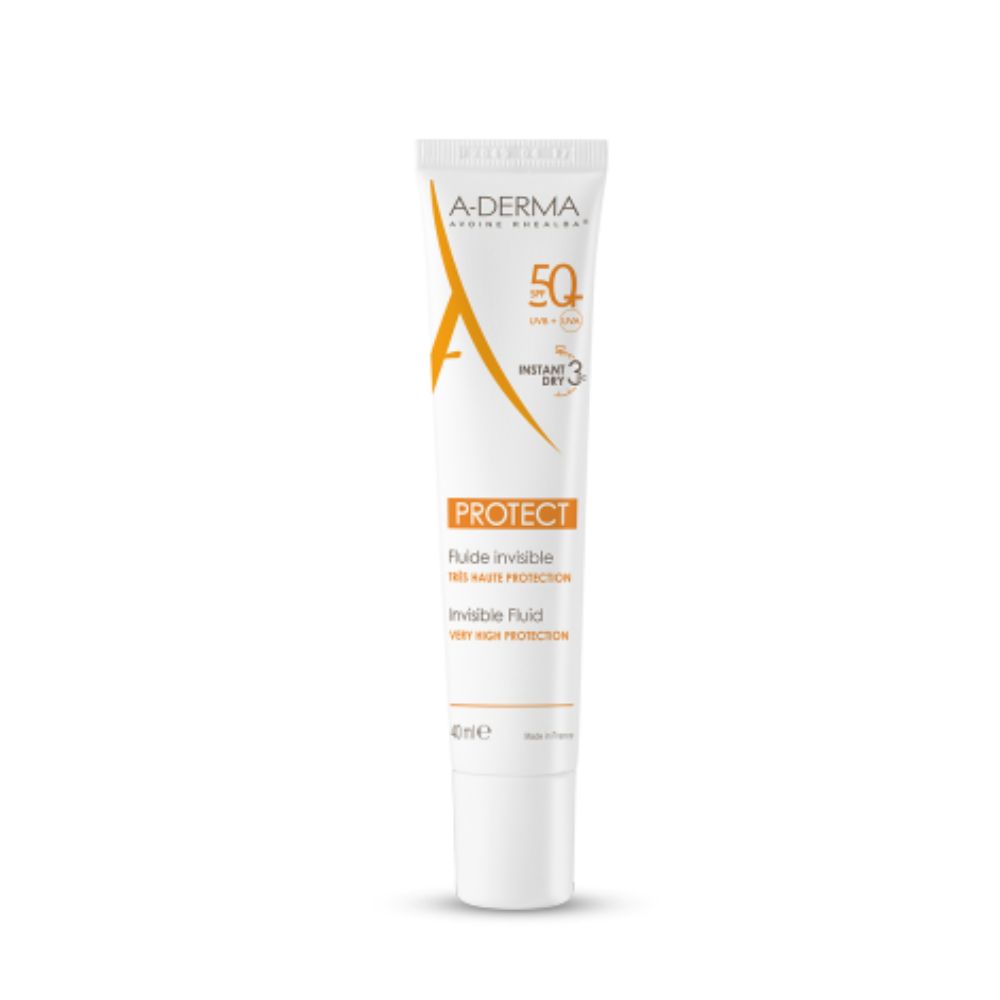 Aderma SPF 50+ Very High Protection Invisible Fluid  